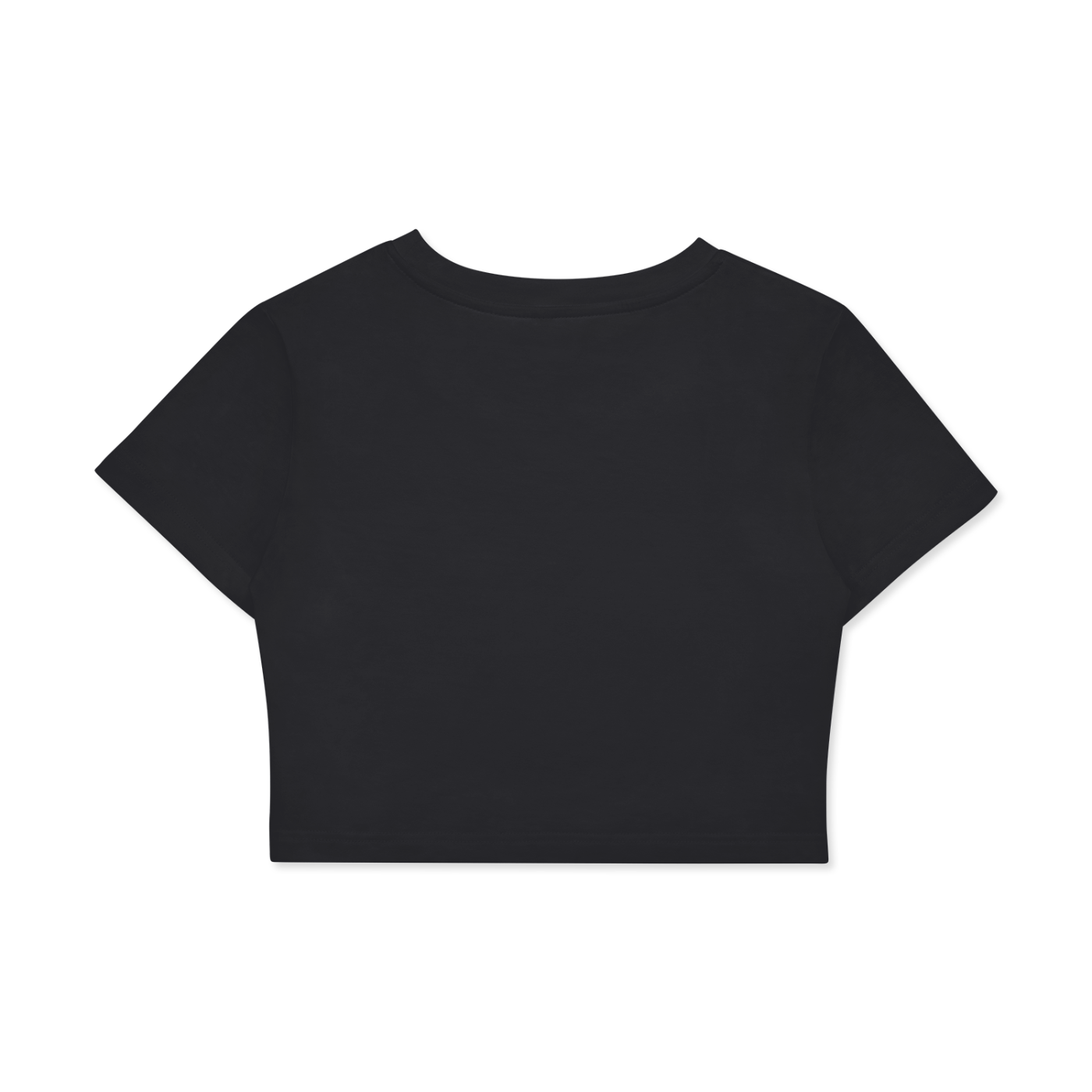 Fell From Heaven Fitted Crop Cotton T-Shirt