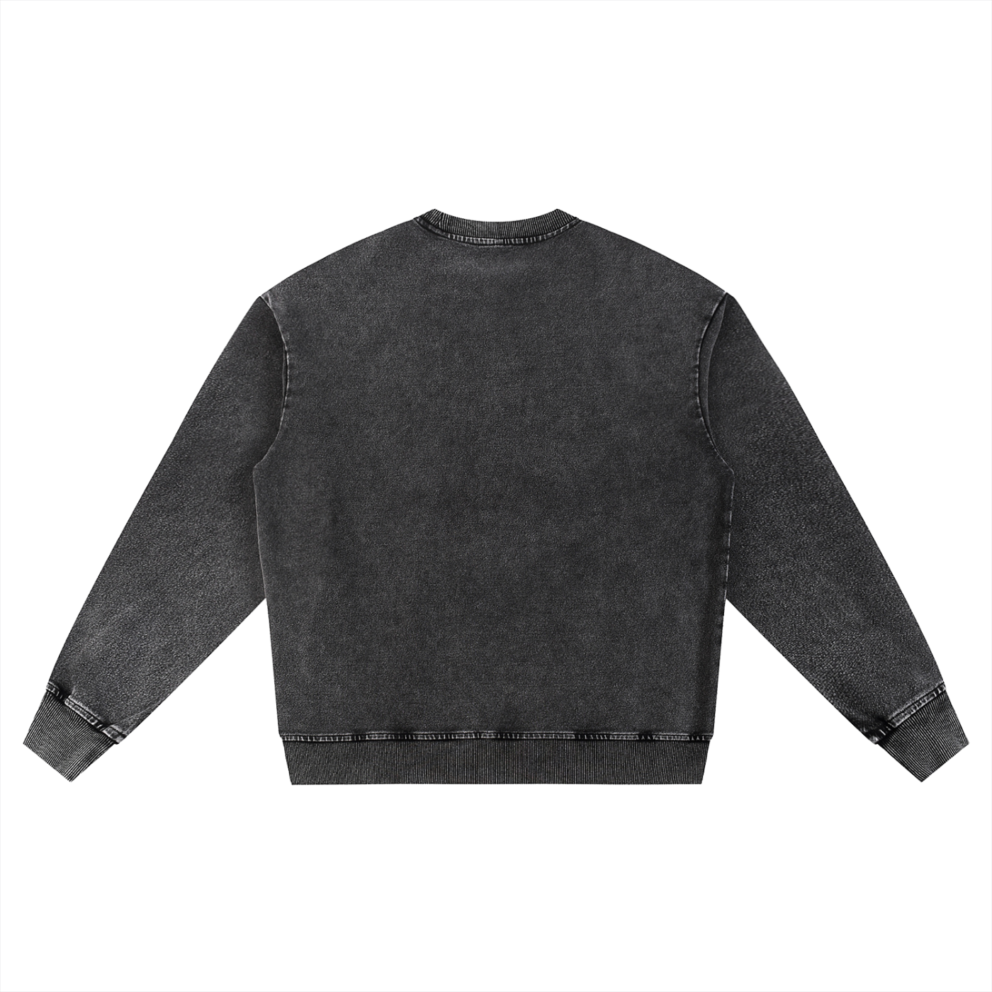 Fell From Heaven Snow Wash Oversized Crewneck Sweatshirt