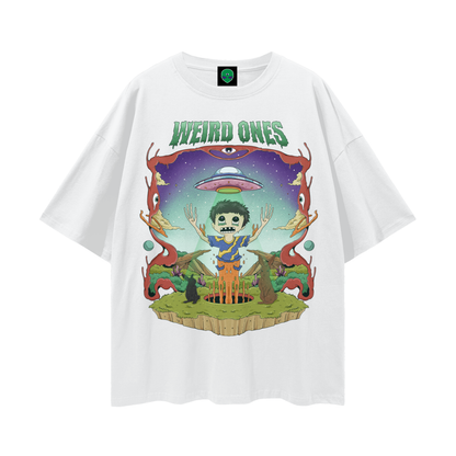 Weird Ones Streetwear Loose Drop Shoulder T-Shirt