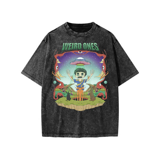 Weird Ones Snow Washed Kids' T-Shirt