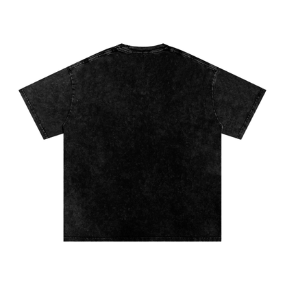 Weird Ones Snow Washed Oversized Cotton T-Shirt