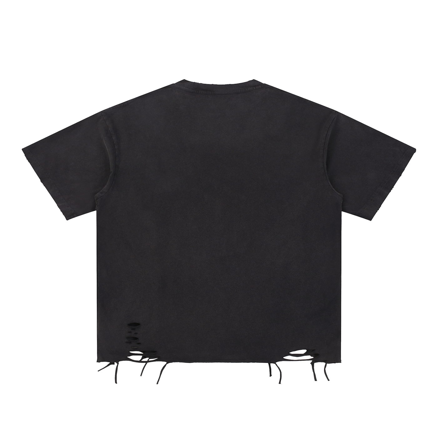 Weird Ones Alien Snow Washed Raw-Hem T-Shirt